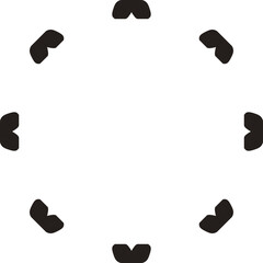 Geometric Harmony Patterns – Abstract Radial Vector Backgrounds