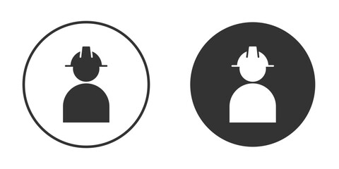 Builder icon Symbol, logo illustration. Vector graphics for web.