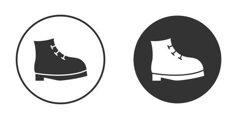 Boot icon Symbol, logo illustration. Vector graphics for web.