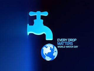 World water day every drop matters save water conserve water resources water conservation