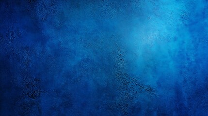 Fototapeta premium Deep Blue Grunge Texture with Soft Lighting Effects