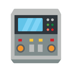 Fototapeta premium time machine control panel vector