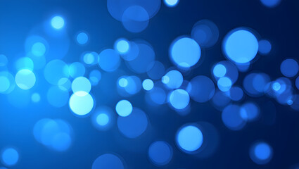 Enchanting Bokeh: An abstract display of soft, luminous bokeh lights dance across a dark gradient background, creating a sense of magic and wonder. 