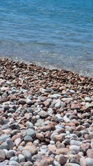 pebbles on the beach