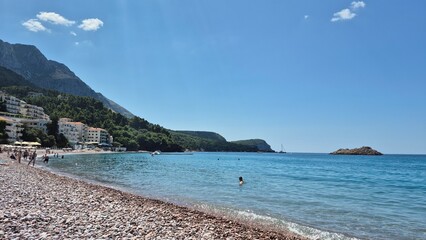 beach and sea