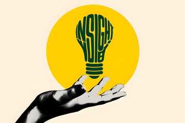 Find creative idea insight solution innovation knowledge inspiration lightbulb concept