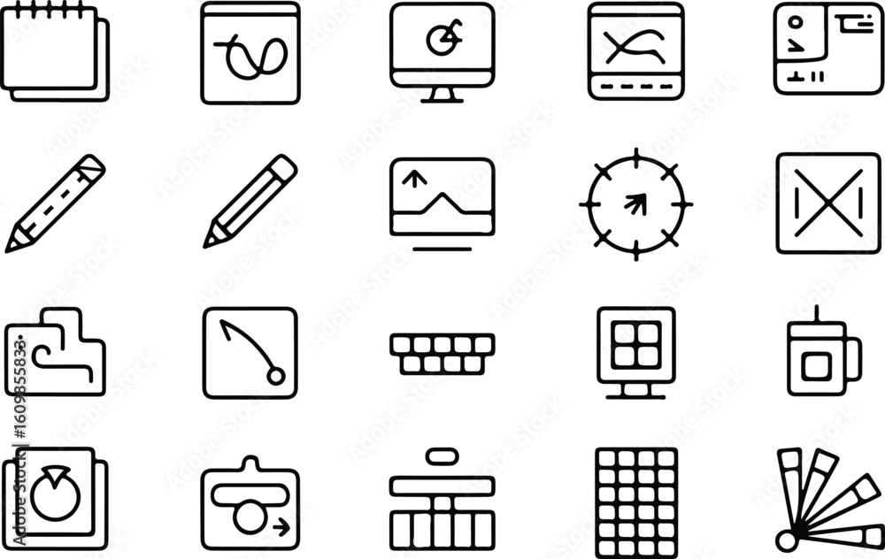 Poster abstract communication concept with connected lines and dots silhouette