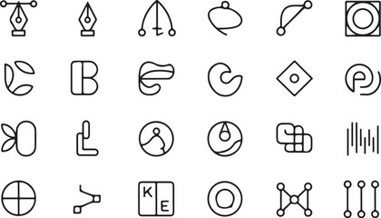 Abstract geometric shape with vibrant color gradients and a distinct silhouette effect