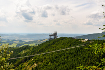 mountain landscape in the summer