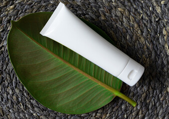 cosmetic bottle mockup beauty product design