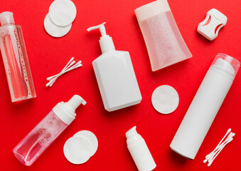 cosmetic bottle mockup beauty product design