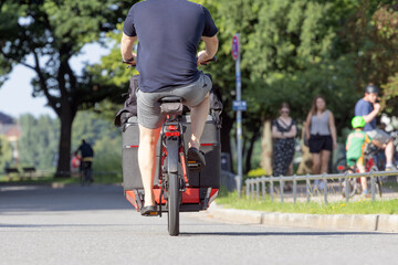 Obraz premium Cargo_Bike