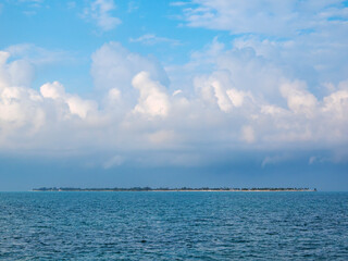 Caye at the Caribbean Sea, Belize District, Belize
