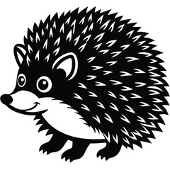 hedgehog vector icon