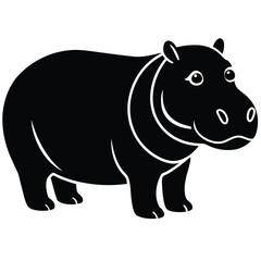 hippo vector art