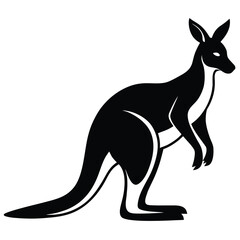 kangaroo vector art