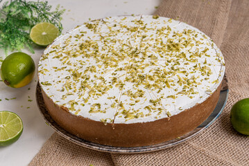 Torta de limão merengue