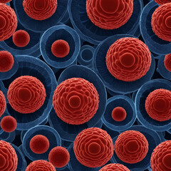 Oxygen and Nutrient Highway: Visualizing Red Blood Cells' Vital Journey in the Human Body