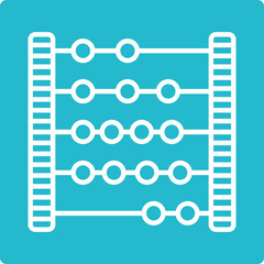Obraz premium Abacus Icon
