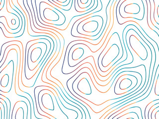 Obraz premium Minimal fluid tech line background with clean, smooth design