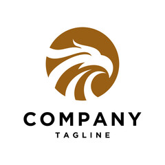 Eagle minimalist logo design