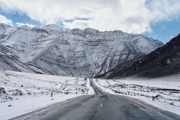 Ladakh in winters