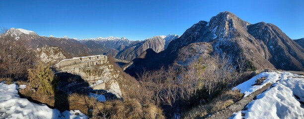 Friuli - monte San Simeone (visto dal monte Festa)