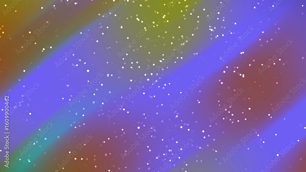 Poster desertcore abstracts particles abstract background with colorful diagonal stripes and sparkling dots