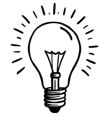 Lightbulb Idea Symbol