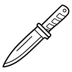 Obraz premium Office Knife Sketch Coloring Pages – Stationery, Tools, Outline, Kids, Printable, Creative