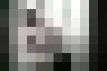 Abstract Black and White Pixelated Background