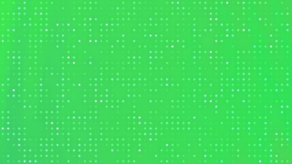 Desertcore Abstracts Twirls Blink Dot Abstract vibrant green background featuring a grid of evenly spaced small dots creating a digital pattern.