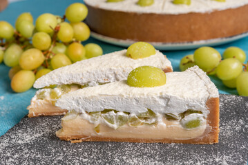 Torta de uva grapefruit