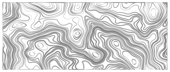Modern design with White background with topographic wavy pattern design. Abstract contours form digital landscape, mimicking terrain of technological advancements and innovation.