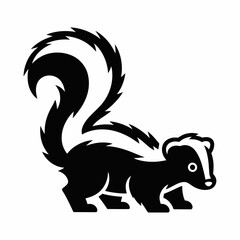 Fototapeta premium Cute Skunk Illustration
