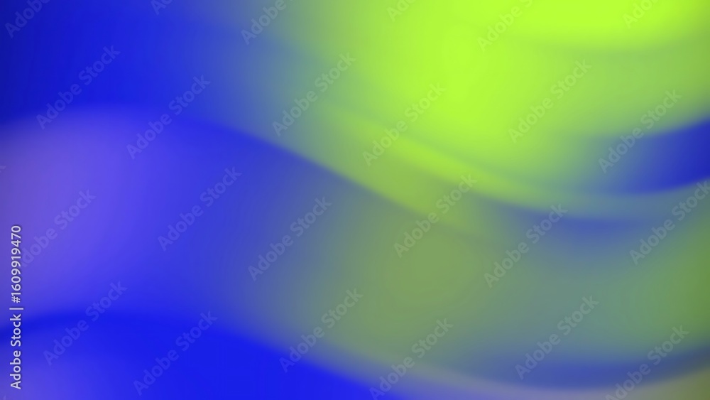 Aufkleber desertcore abstracts backgroundsdynamic gradient background with flowing blue and yellow hues creati