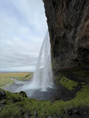 waterfall in iceland