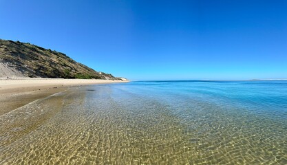 Strand von La Teste du Buch neben der Dune du Pilat