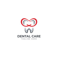 Modern Dental Care Logo Template