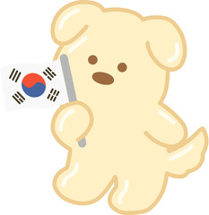 Gummypuppy korean flag
