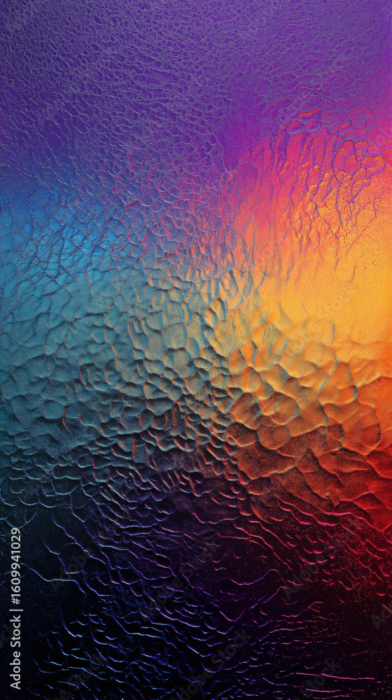 Poster dynamic color gradient texture, abstract with rich, varied hues