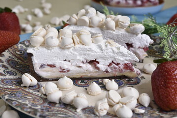 Torta de morango strawberry