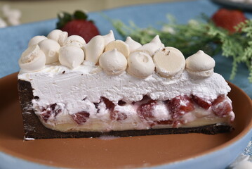 Torta de morango strawberry