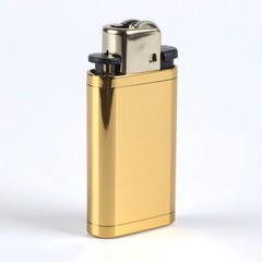 Gold lighter, simple and sleek