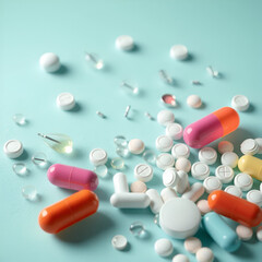 A Medley of Medications: Capsules, Tablets, and Pills for Health and Wellness, a Pharmaceutical Symphony of Treatment, Cure, and Prevention