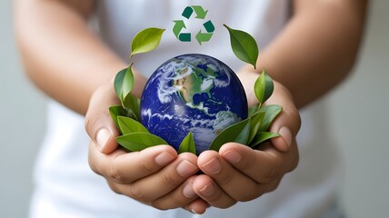 Caring for the Planet Concept