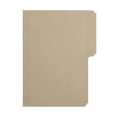 Classic manila file folder for office documents