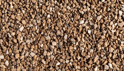Close-up view of small, varied-toned gravel