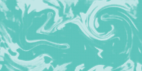 Abstract medical green blue cross pattern background.