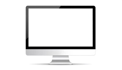 Computer monitor illustration